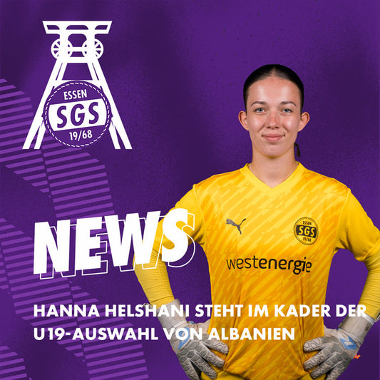 Hanna Helshani steht im U19-Aufgebot Albaniens