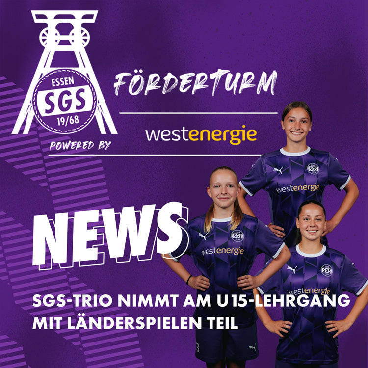 SGS-Trio fährt zum U15-Lehrgang des DFB