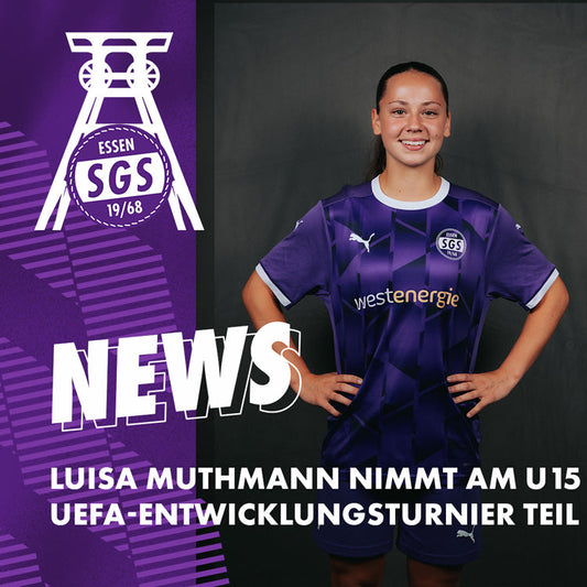 Luisa Muthmann steht im DFB-Kader für U15 Entwicklungsturnier
