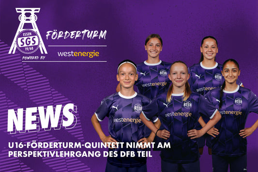 Förderturm-Quintett nimmt an DFB-Perspektivlehrgang teil