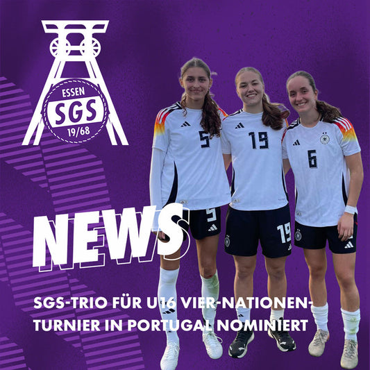 Drei SGS-Diamanten nehmen für den DFB am 16 Vier-Nationen-Turnier teil