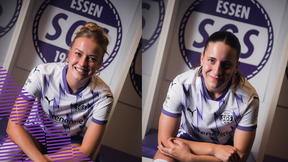 Lany Bäcker und Leonie Köpp spielen mit der U19 des DFB am Uhlenkrug