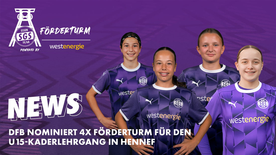 Vier SGS-Talente für DFB-Lehrgang nominiert