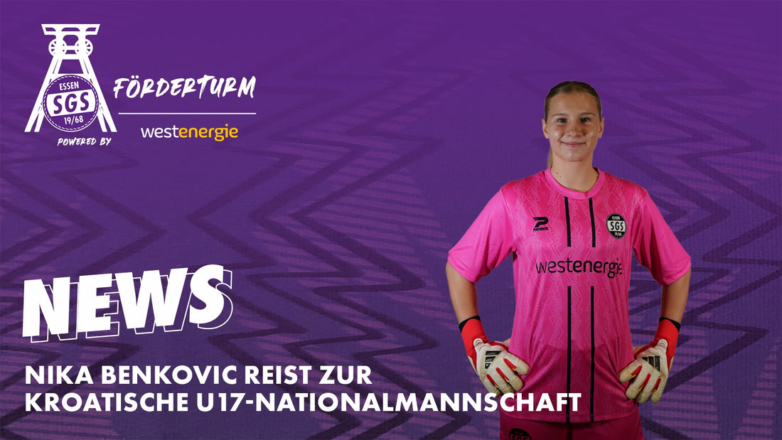 Einladung für Nika Benkovic zum U-17-Freundschaftsturnier der kroatischen Nationalauswahl