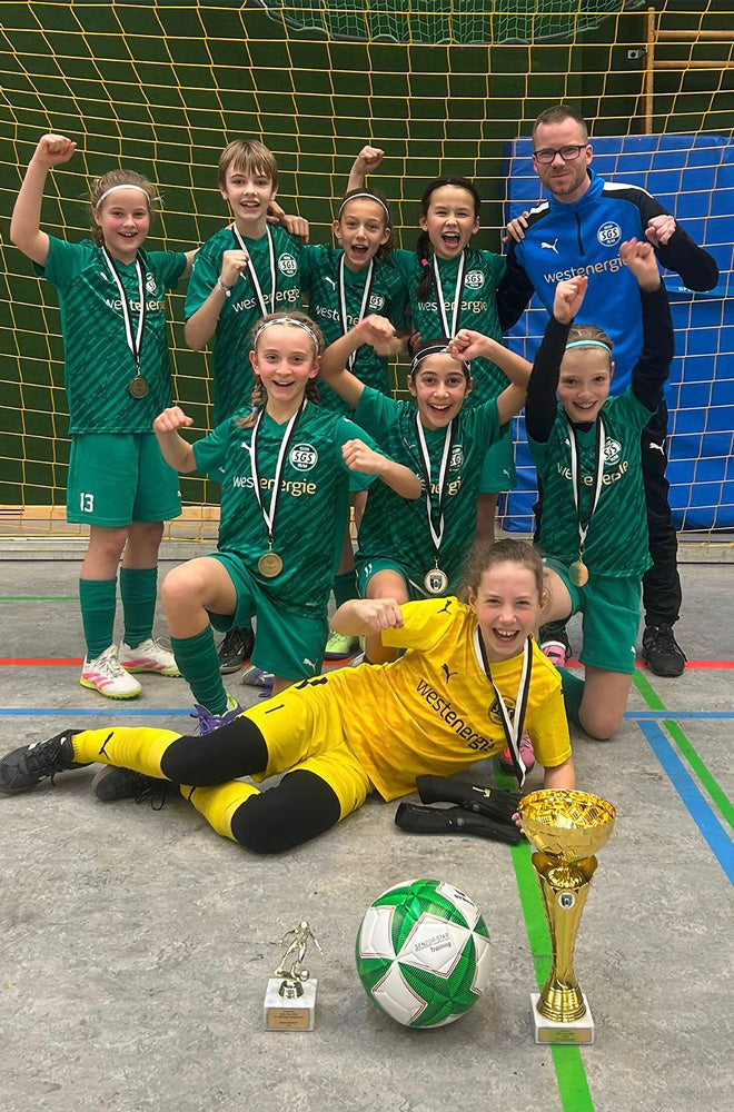 Toller Erfolg für unsere Jüngsten – U11 beendet die Hallensaison mit Turniersieg