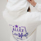 Allez Lila Weiß  - Unisex Hoodie