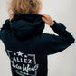 Allez Lila Weiß  - Unisex Hoodie