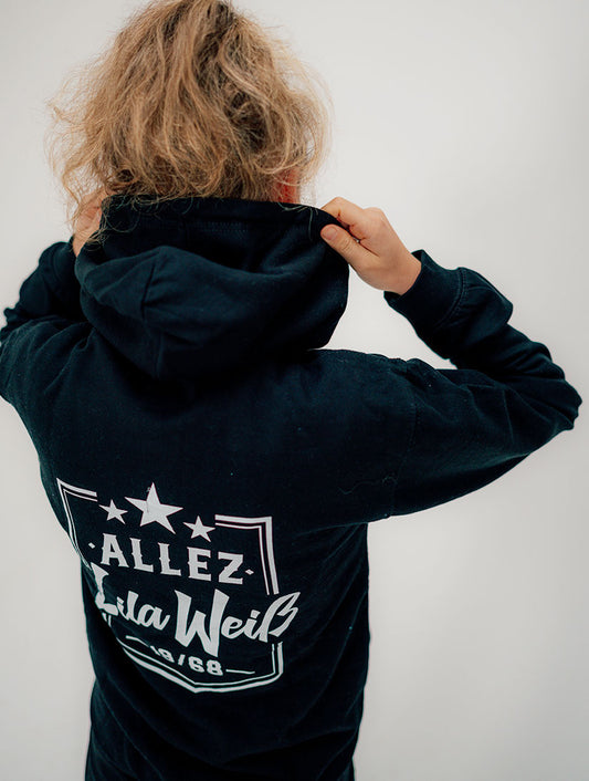 Allez Lila Weiß  - Unisex Hoodie