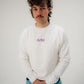 Allez Lila Weiß  - Unisex Sweater