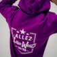 Allez Lila Weiß  - Unisex Hoodie